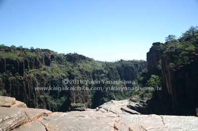 ツインフォールズの上からの絶景