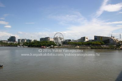 サウスバンク全景。シティから