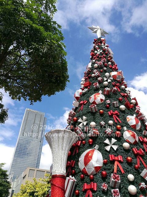 フィリピンのクリスマスツリー