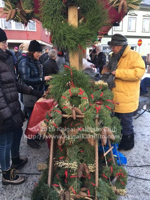 スウェーデンのクリスマスマーケット
