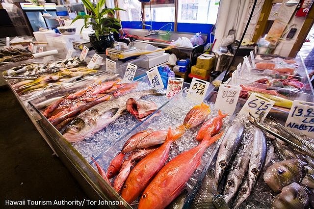 ハワイの魚屋