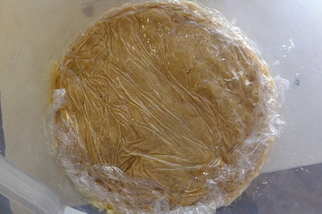 去年仕込んだ味噌