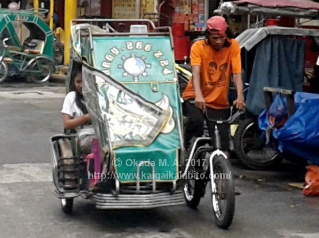 ペティキャブ運転中
