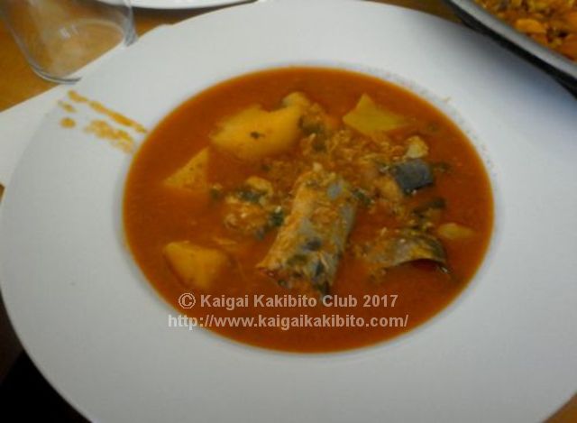 バレンシアの郷土料理アリ・ペブレ