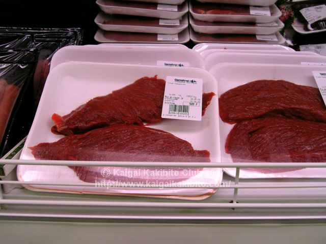 カンガルーの肉