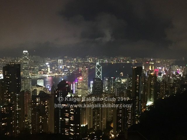 香港の夜景