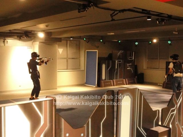 SEGA VR AREA AKIHABARAのプレイフィールド