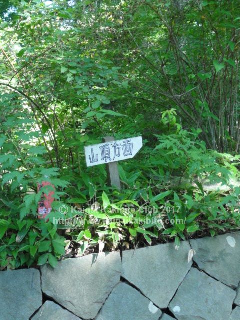 高尾山6号路看板
