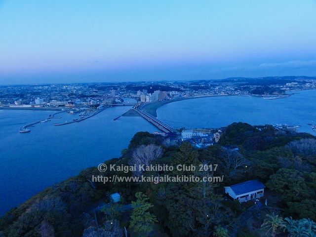 江の島シーキャンドルからの眺め