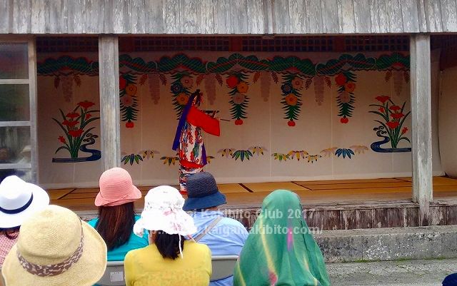 首里城の琉球舞踊