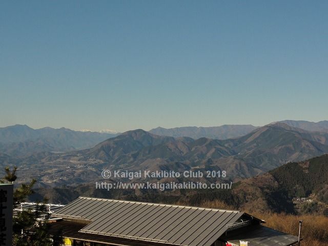 陣馬山山頂からの景色