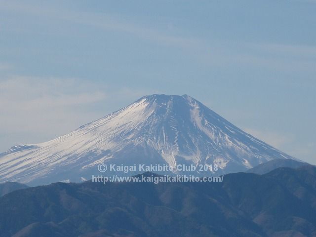 小仏城山からの富士山