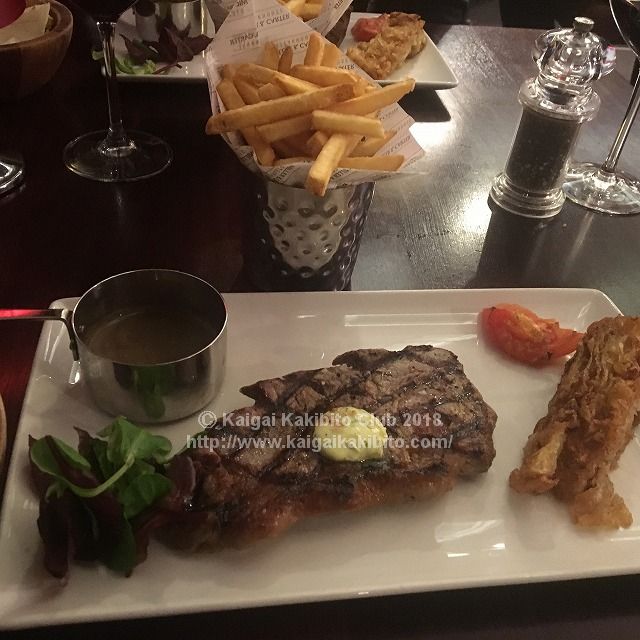 スコットランドのステーキ