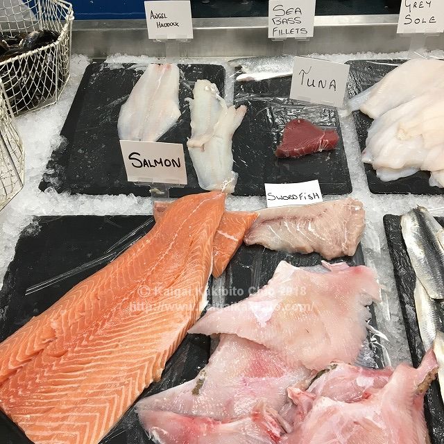 スコットランドの魚屋さん