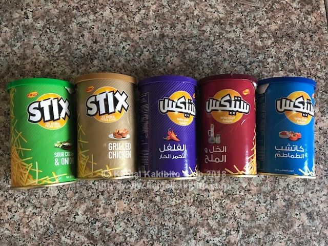 スティックスのポテトチップス