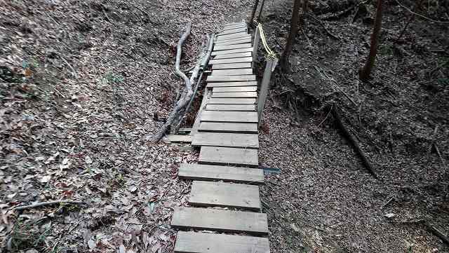 御前山への登山道
