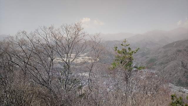 菊花山山頂からの眺め
