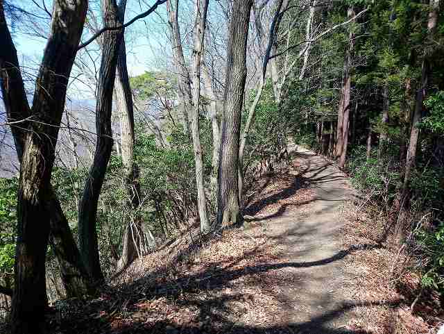 惣岳山への登山道