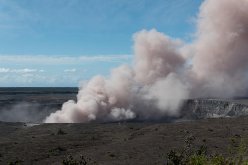 キラウエア火山噴火
