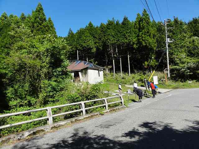 丹沢表尾根縦走の富士見橋