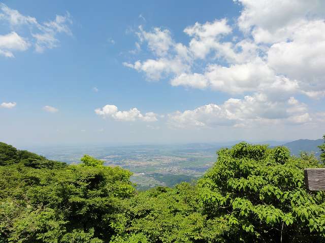 筑波山御幸ヶ原からの眺望