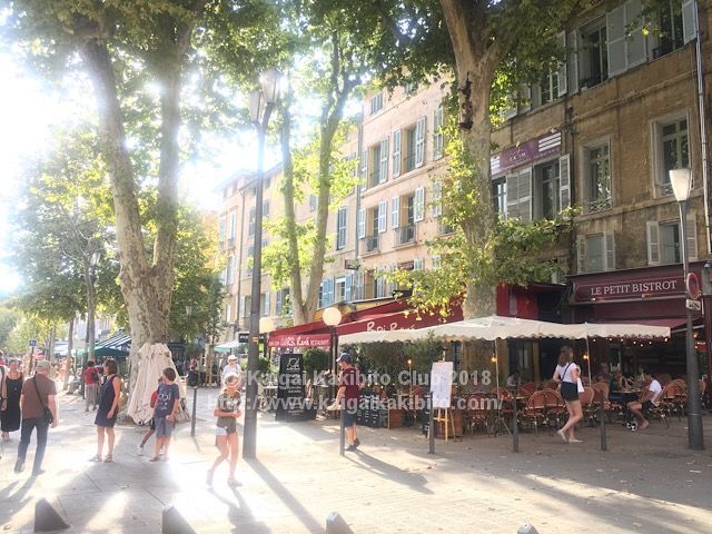 フランスのカフェ