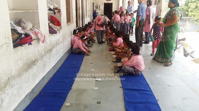 インドの学校の様子