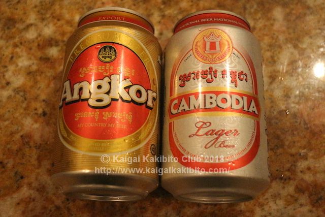 カンボジア産ビール