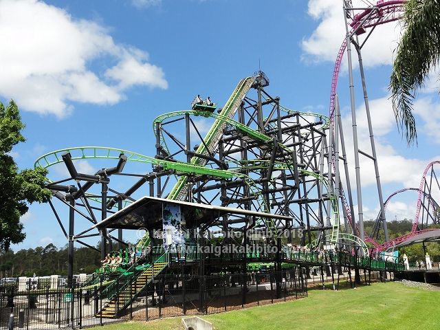 GREEN LANTERN COASTER