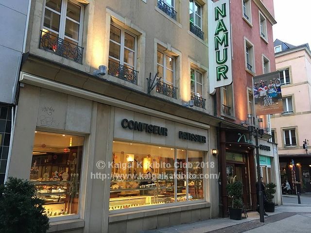 ナミュールの店頭