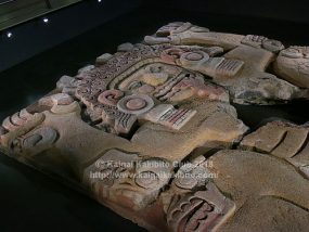 メキシコのテンプロ・マヨール遺跡