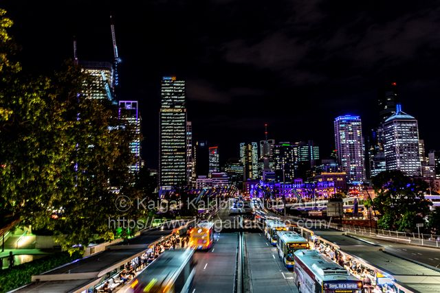 ブリスベンの夜景