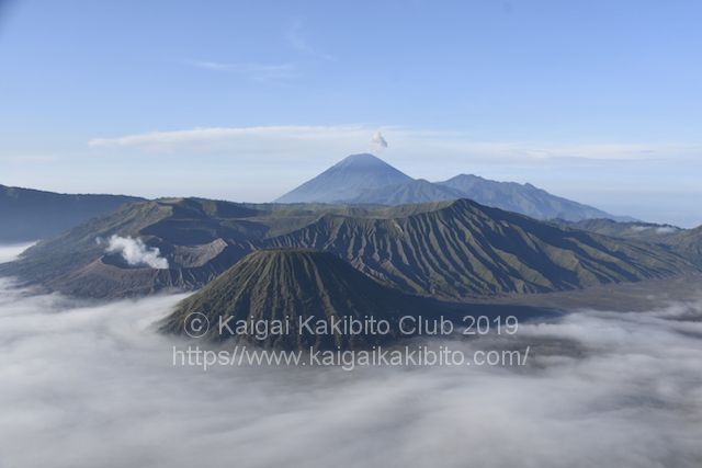 インドネシアのプロモ山