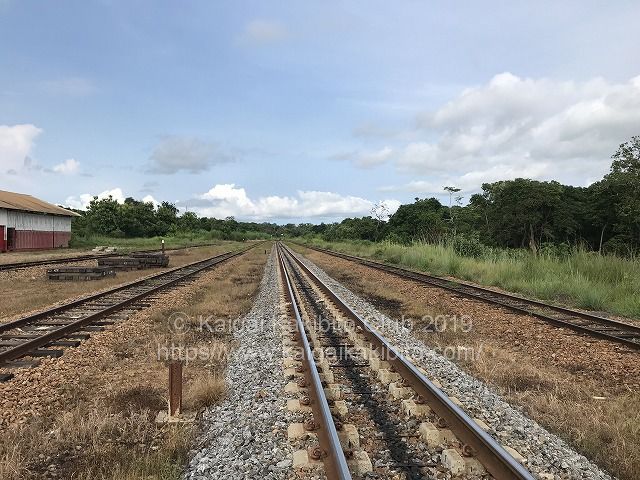 カメルーンの線路