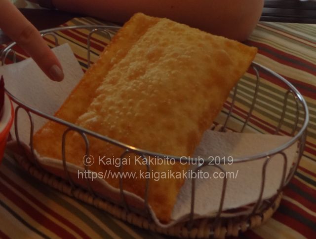 ワニの揚げ餃子