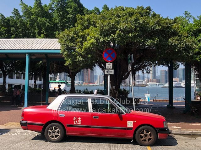 香港のタクシー