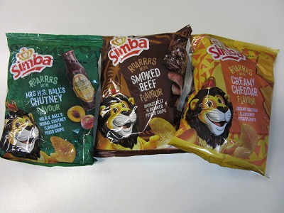 南アフリカのポテトチップス