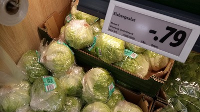 氷山サラダ : Eisbergsalat （アイスベルクザラート）