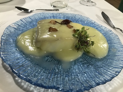 塩タラのオイル煮：バカラオ・アル・ピルピル（Bacalao al pil-pil）