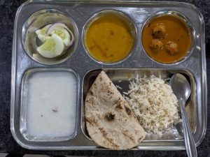 インドの夕食