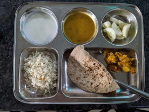 インドの昼食