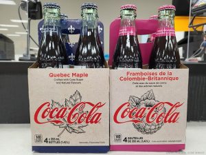 メイプル味のコカ・コーラ