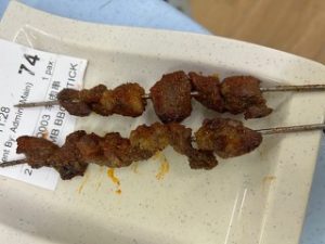 羊肉の串焼き