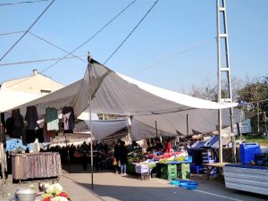 トルコの青空市場