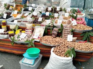 トルコの青空市場