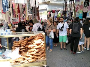 トルコの青空市場