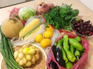 トルコの野菜や果物