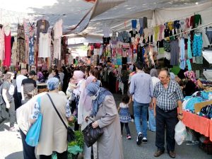 トルコの青空市場